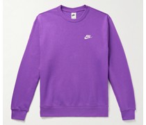 Sportswear Club Sweatshirt aus Jersey aus einer Baumwollmischung mit Logostickerei