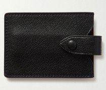 Kartenetui aus vollnarbigem Leder
