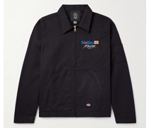 + Dickies® Malibu Racing Jacke aus Twill mit Stickereien
