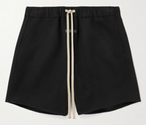 Eternal weit geschnittene Shorts aus einer Woll-Kaschmirmischung mit Kordelzugbund