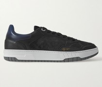 Court Elite Lux Suede and Leather Sneakers