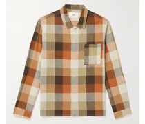 Kariertes Hemd aus einer Baumwollmischung