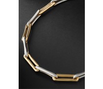 Yellow and White Gold Necklace