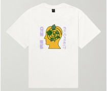 Nature Nurture T-Shirt aus Baumwoll-Jersey mit Print