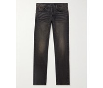 Schmal zulaufende Jeans aus Selvedge Denim