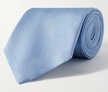 Krawatte aus Seiden-Jacquard, 7 cm