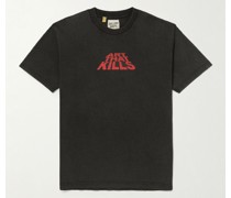 ATK T-Shirt aus Baumwoll-Jersey mit Print