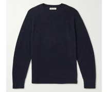 Pullover aus gebürstetem Kaschmir
