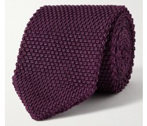 Krawatte aus Seidenstrick, 7 cm