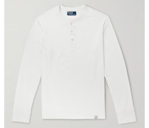 Cotton-Jersey Henley T-Shirt