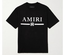 T-Shirt aus Baumwoll-Jersey mit Logoapplikation