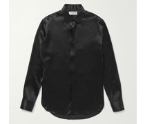 Silk-Satin Shirt
