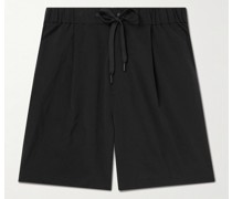 Weit geschnittene Shorts aus Shell mit Kordelzugbund