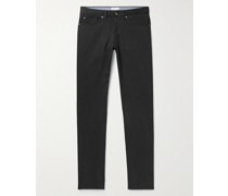 Ultimate Hose aus Stretch-Satin aus einer Baumwoll-Modalmischung