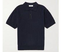 Polohemd aus einer Wollmischung
