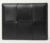 Intrecciato Leather Cardholder