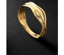 Fluid Ring aus 18 Karat Gold
