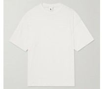 Solo Swoosh T-Shirt aus Baumwoll-Jersey mit Logostickerei