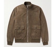 Valstarino Bomberjacke aus Veloursleder