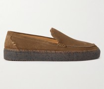 Larry Suede Slip-On Sneakers