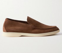 Summer Walk Loafers aus Veloursleder