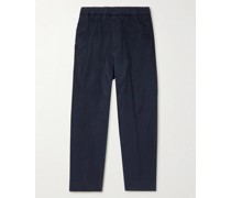 Stanford Straight-Leg Cotton-Twill Trousers