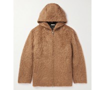 Kapuzenjacke aus Faux Fur