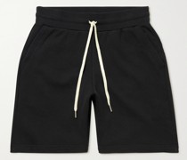 Shorts aus Baumwoll-Jersey mit Kordelzugbund