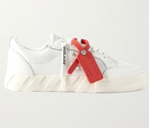 Sneakers aus vollnarbigem Leder