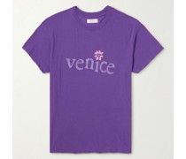 Venice T-Shirt aus Baumwoll-Jersey mit Print