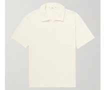 Polohemd aus Baumwollfrottee