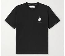 T-Shirt aus Baumwoll-Jersey mit Logoprint