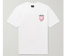 Hana No Shita T-Shirt aus Baumwoll-Jersey mit Print
