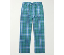 Ranga Checked Brushed-Cotton Pyjama Trousers