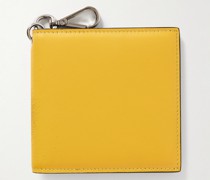 Silhouette Printed Leather Billfold Cardholder