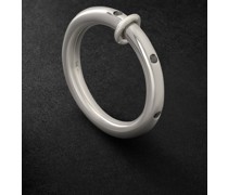 Ovio Ring aus Silber mit Diamanten