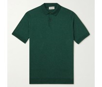 Payton Slim-Fit Wool and Cotton-Blend Polo Shirt