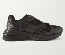 Giv 1 TR Sneakers aus Mesh, Leder und Veloursleder mit Logoprägung