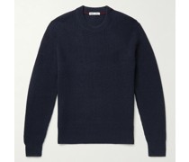 Jordan Ribbed Brushed-Cashmere Sweater