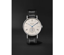 Ludwig Neomatik 39 Limited Edition Automatic 38,5 mm Uhr aus Edelstahl mit Lederarmband, Ref.-Nr. 250