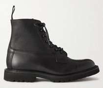 Grassmere Pebble-Grain Leather Boots