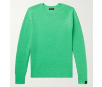 Haldon Waffle-Knit Cashmere Sweater