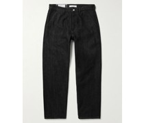 DM2-2 Jeans mit geradem Bein aus Selvedge Denim