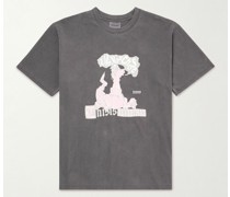 Old Dragon T-Shirt aus Baumwoll-Jersey mit Print