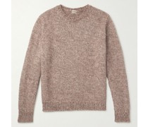 Pullover aus einer Mischung aus Wolle, Mohair und Seide