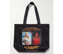 + Carrie Printed Cotton-Canvas Tote Bag