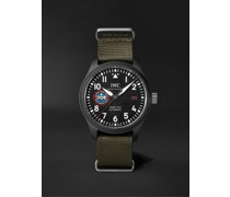Pilot's Mark XVIII Top Gun Edition 'SFTI' Limited Edition Automatic Chronograph 41mm Ceramic and Textile Watch with Stopwatch, Ref. No. IW324711
