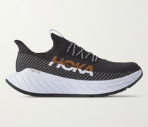 Carbon X3 Rubber-Trimmed Mesh Running Sneakers