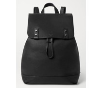 Rucksack aus vollnarbigem Leder