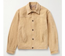 Jacke aus Veloursleder